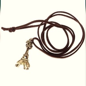 eiffel towel necklace vintage style